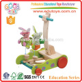 Speed Adjustable Wooden Baby Walker Toy for toddler learn to walk